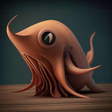 3D model Berryteuthis (STL)